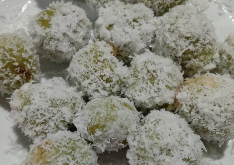 resep cara membuat Klepon rebus