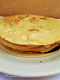 A picture of Tigernut Coconut Flakes Pancake 😘.