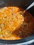Sopa de Fideos y Garbanzos