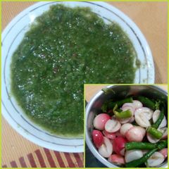 A picture of Karonde ki chutney.