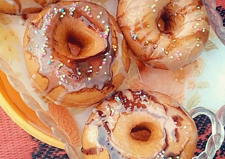 Steps to Prepare Super Quick Homemade Tittle: doughnut