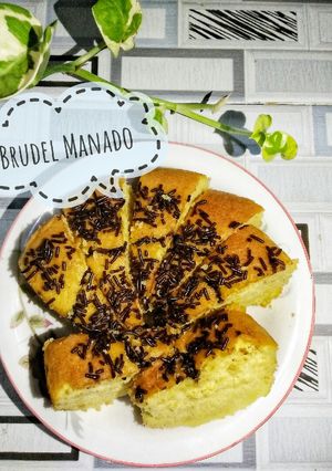 Foto resep Brudel Manado topping meses