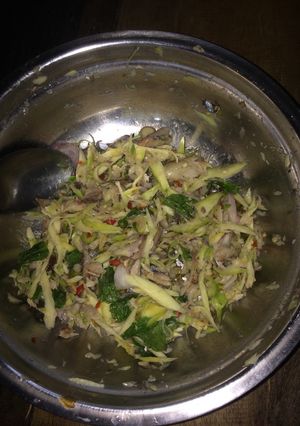 รูปของ ยำปลาทูมะม่วง