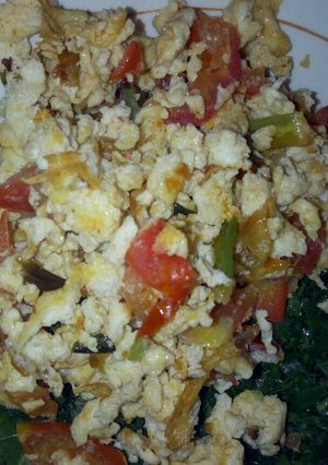 A picture of Scrambled eggs.