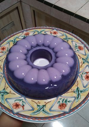 Foto resep Puding ungu :)