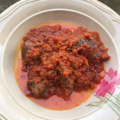 A picture of Fried stew.