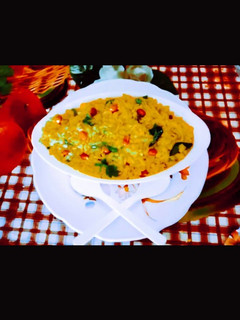 A picture of Heathy tasty Kanda poha.