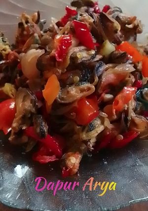 Foto resep Tumis kerang bumbu iris