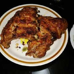 A picture of Thai chilli baby back ribs.