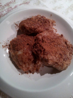 Una foto de Leche frita con naranja sin gluten