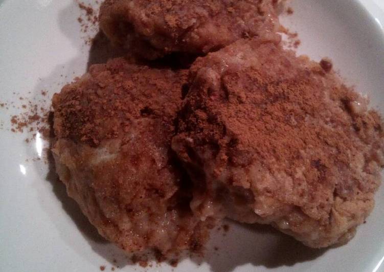 Leche frita con naranja sin gluten