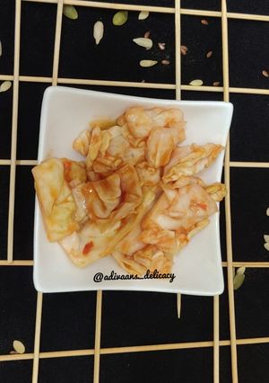 A picture of Kimchi salad.
