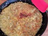 spanish omelette with cheese