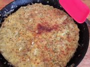 A picture of spanish omelette with cheese