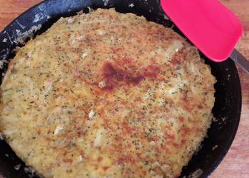 Unique Cuisine My cheese and ham Spanish omelette Delicious