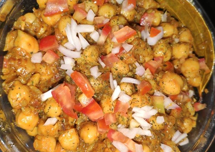 Easy Way to Cook Perfect Chatpate Chole (Dry)