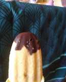 Helado de melocotón
