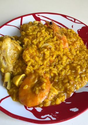 Una foto de Paella mixta