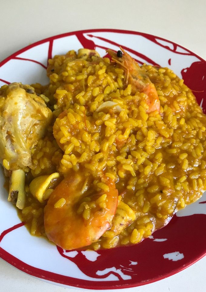 Una foto de Paella mixta
