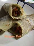 Burritos de papas con chorizo