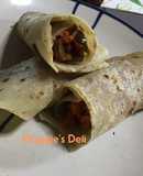 Burritos de papas con chorizo