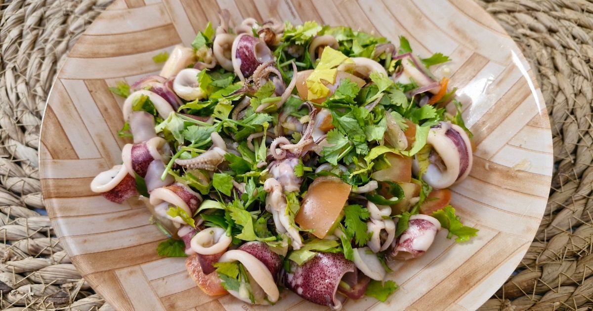 Kerabu Sotong/Cumi Thai