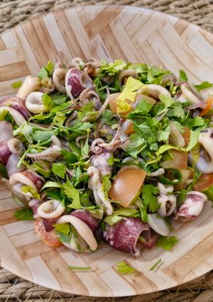 Foto resep Kerabu Sotong/Cumi Thai