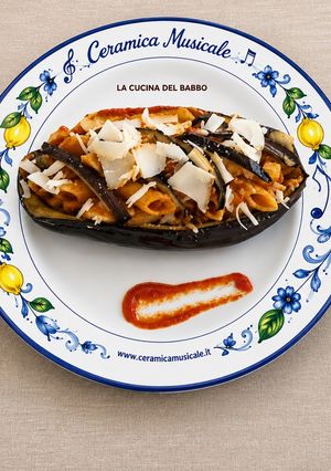 Foto di Pasta alla Norma nella Melanzana