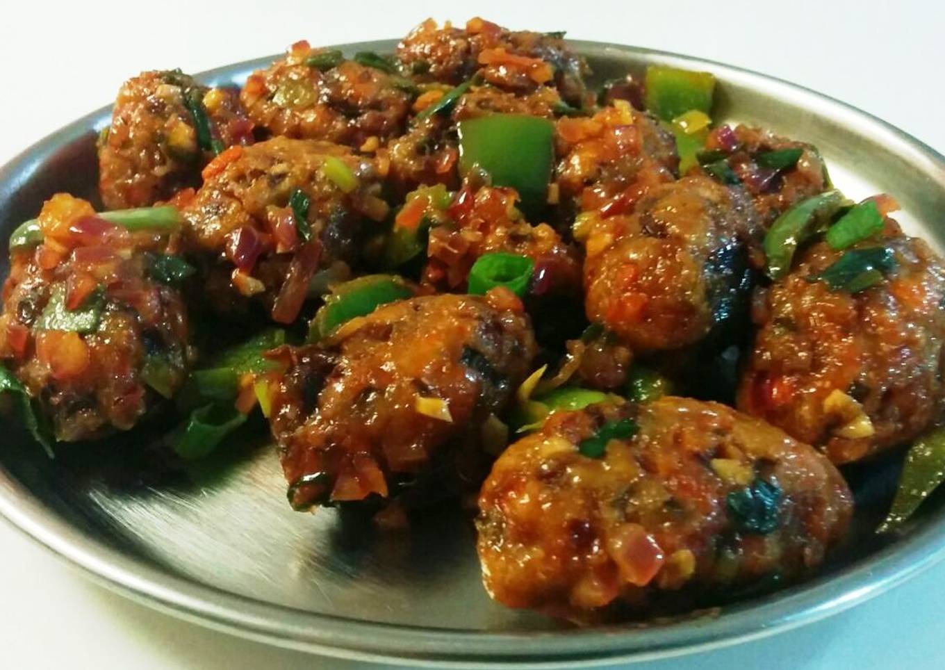 Vegetable Manchurian Dry