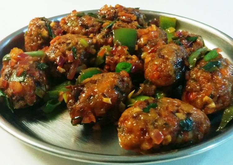 Simple Way to Make Homemade Vegetable Manchurian Dry