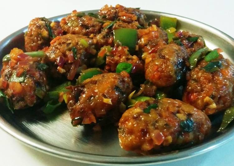 Vegetable Manchurian Dry