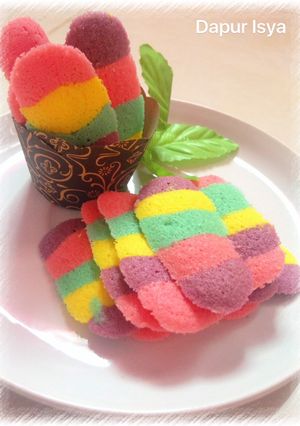 Foto resep Lidah Kucing Rainbow Anti Gagal