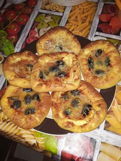 صورة لوصفة بيتزا محشيه بالجبن