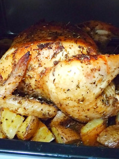 Foto resep Ayam Panggang & kentang wedges