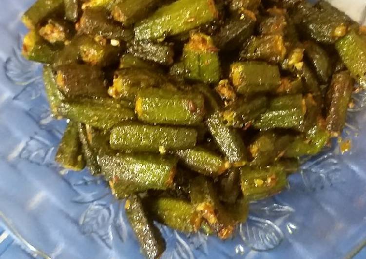 Okra sabji