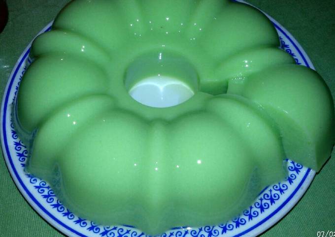 Puding melon with yogurt 🍈