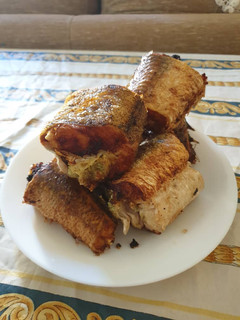 Una foto de Merluzas rellenas y fritas sin harina