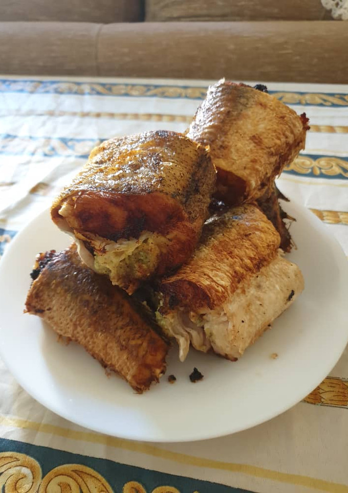 Una foto de Merluzas rellenas y fritas sin harina