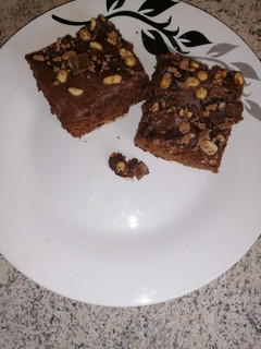 A picture of Chocolate moose brownies.