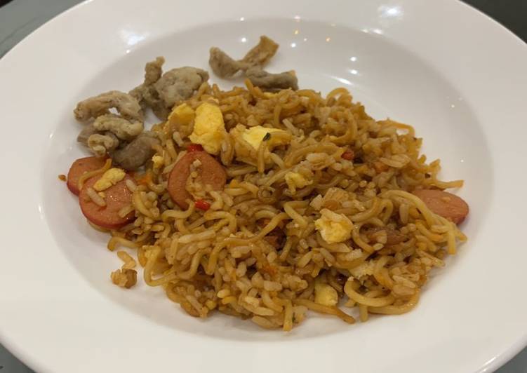 Magelangan (Indomie Geprek)