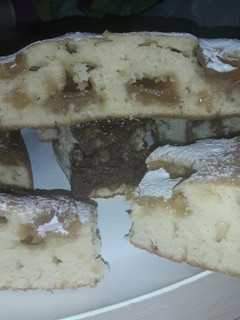 Una foto de Bizcochuelo de dulce de batata y chocolate