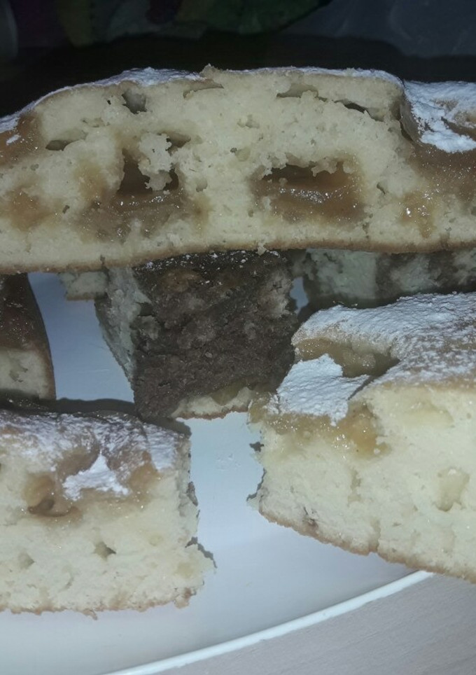 Una foto de Bizcochuelo de dulce de batata y chocolate