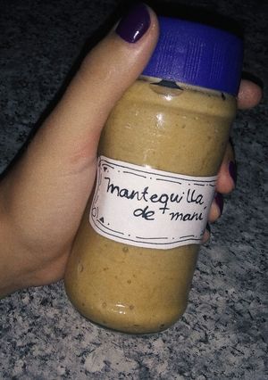 Una foto de Mantequilla de maní