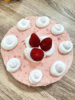 Foto resep Strawberry Cheesecake (No bake)