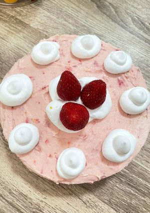 Foto resep Strawberry Cheesecake (No bake)