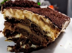 Una foto de POSTRE Con Galletas MILO...!🥧