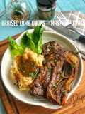 Braised Lamb Chops with Mashed Potato