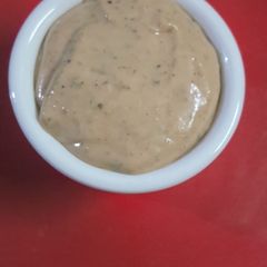 A picture of Grill burger sauce.