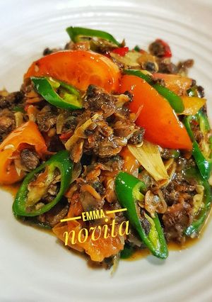 Foto resep Tumis Kerang Dara Cabe Hijau