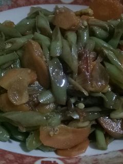 Foto resep Tumis buncis wortel